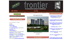 Desktop Screenshot of frontierweekly.com