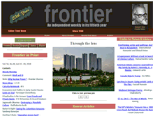 Tablet Screenshot of frontierweekly.com